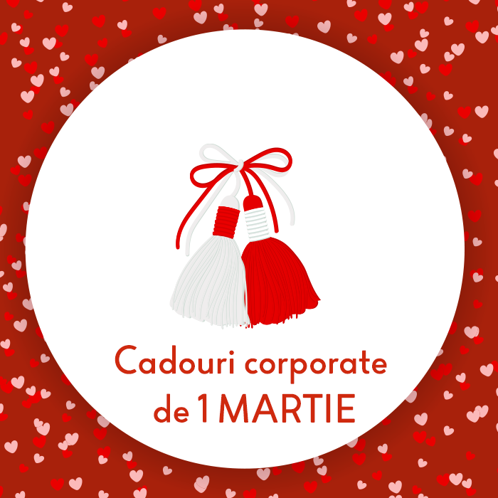 Mărțișoare corporate pentru angajați și parteneri de afaceri