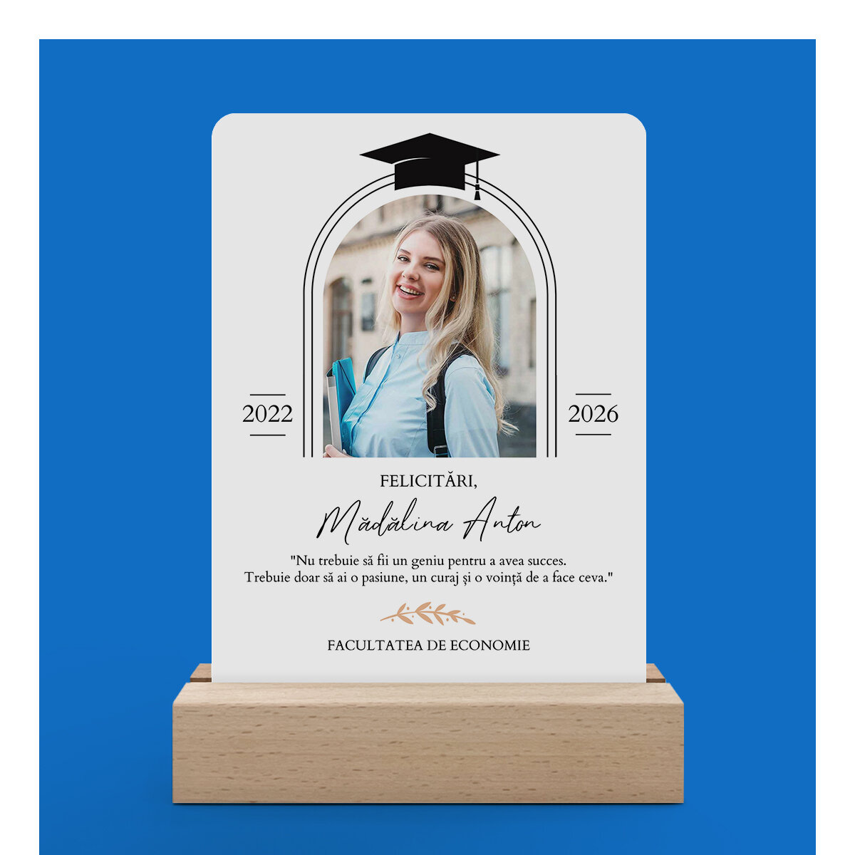 Персонализирани фоторамки за дипломиране