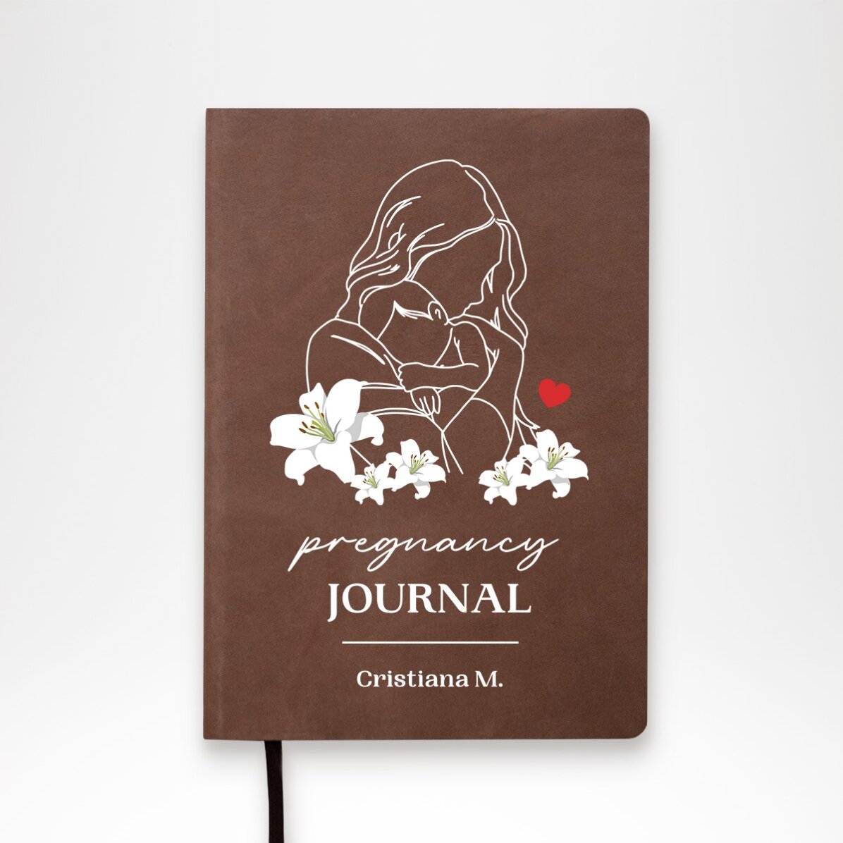 Agendă personalizată cu text - Jurnal de sarcină