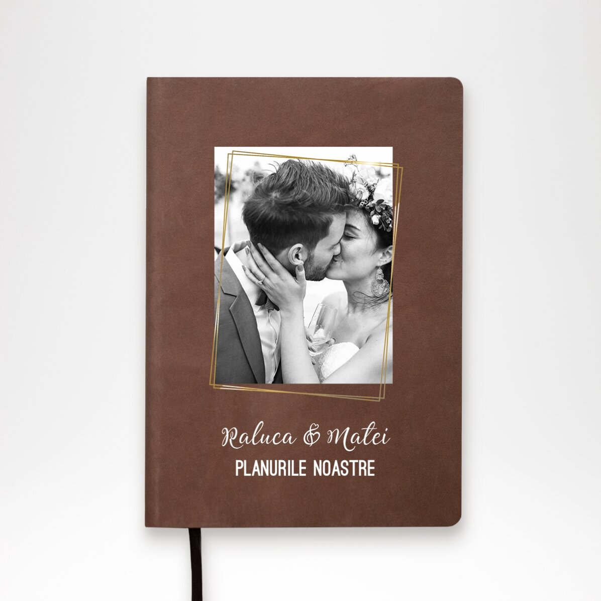 Agendă personalizată cu text și poză - Planurile noastre
