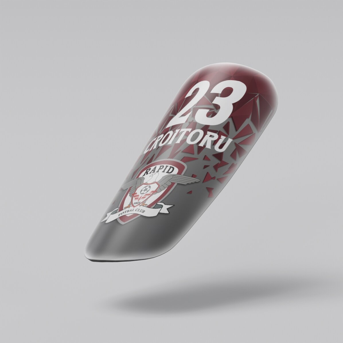 Футболни защитници на FC Rapid с персонализиран текст - Счупени парчета