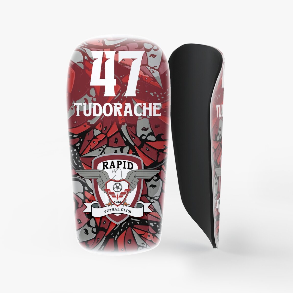 ФК Рапид футболни защитници, персонализирани с текст - Стоун