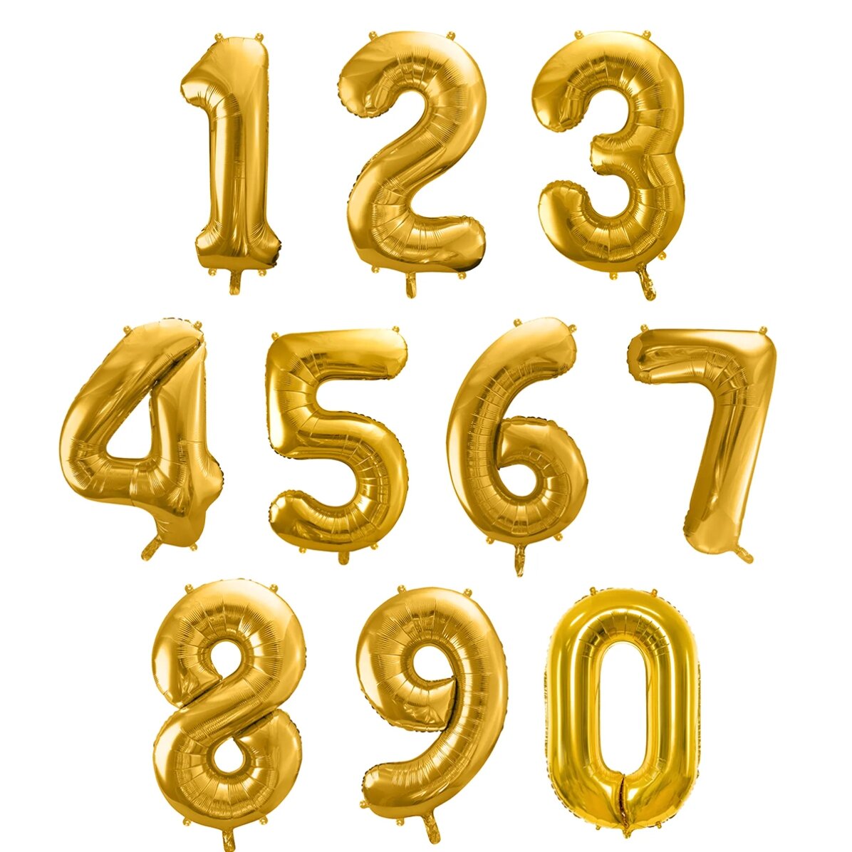 Baloane - Cifre aurii 86cm