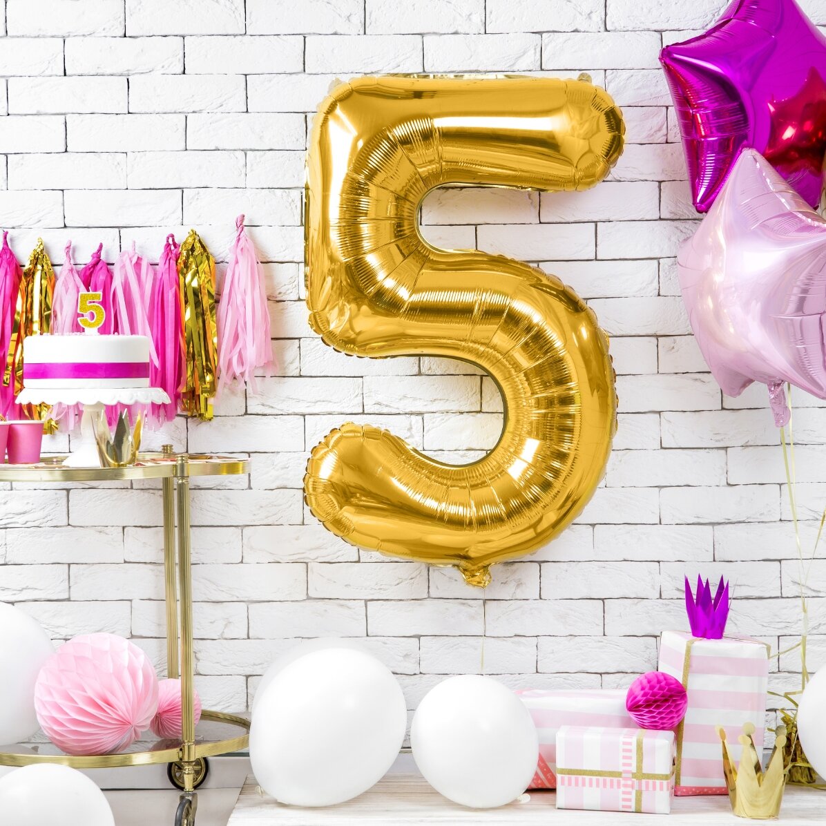 Baloane - Cifre aurii 86cm