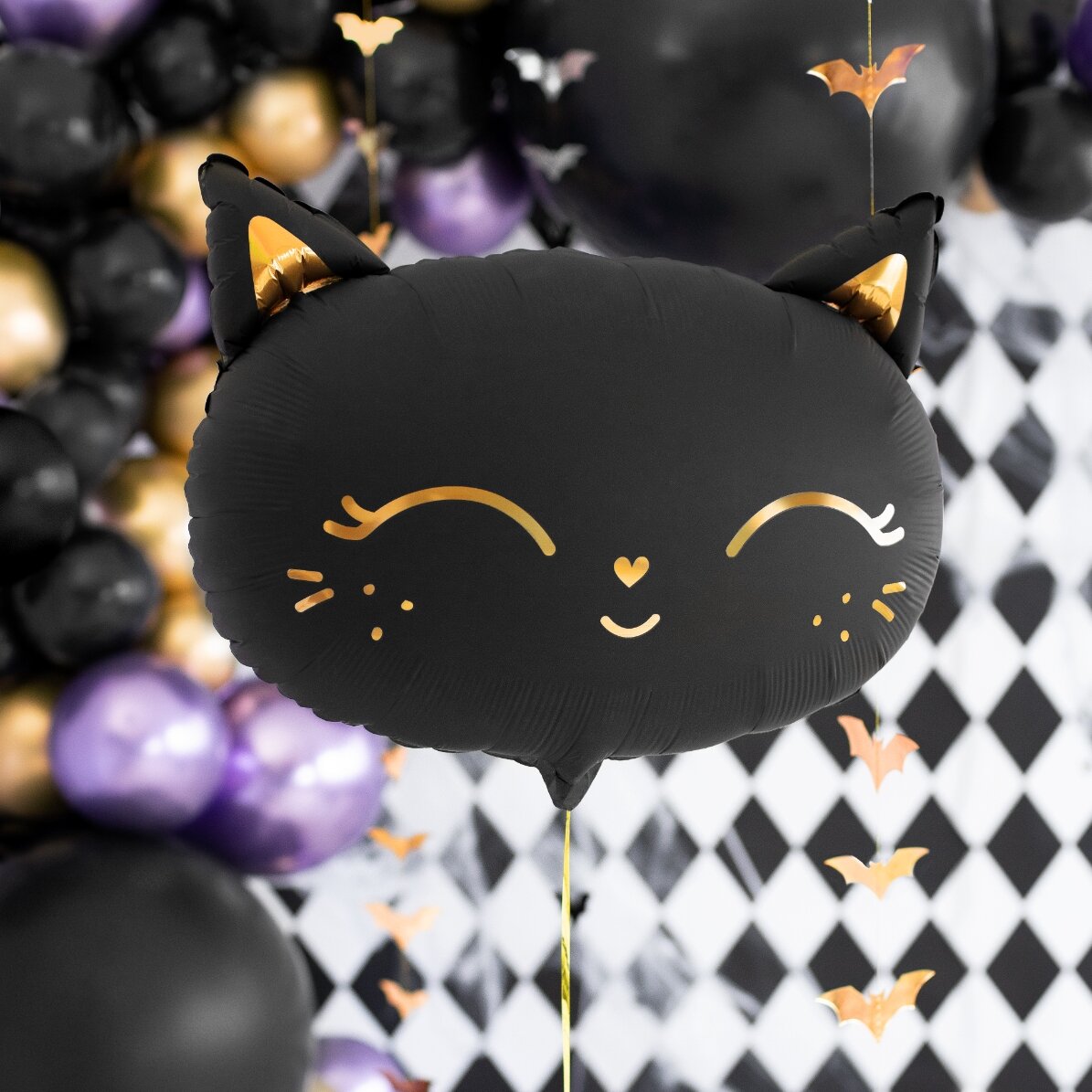 Balon Pisică - black