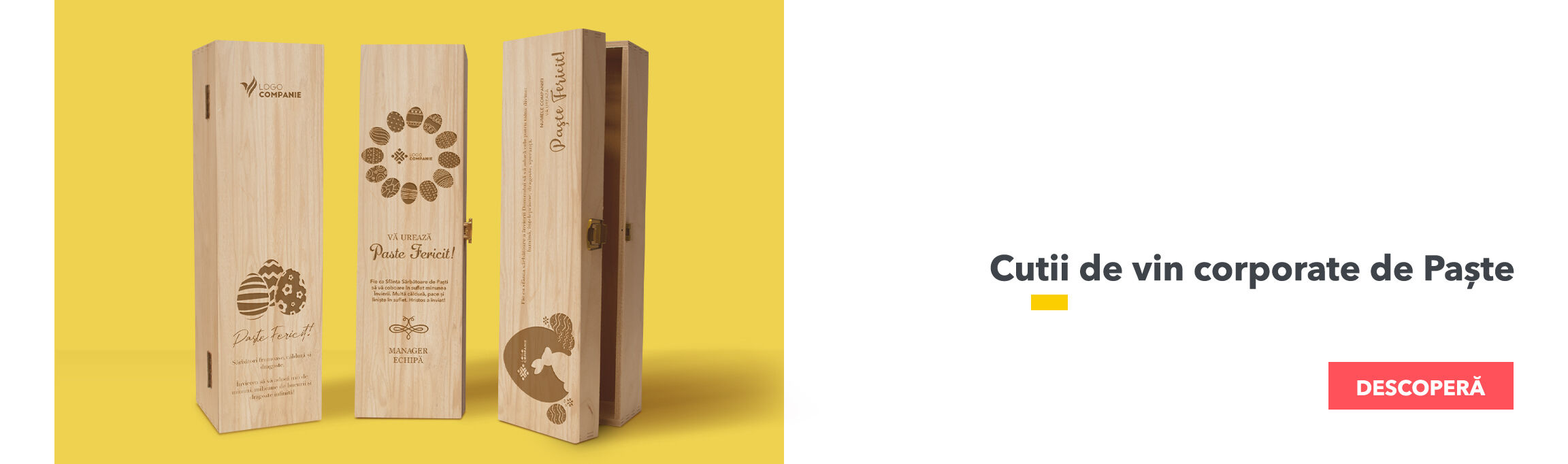 Colecția nouă de cadouri corporate de Paște