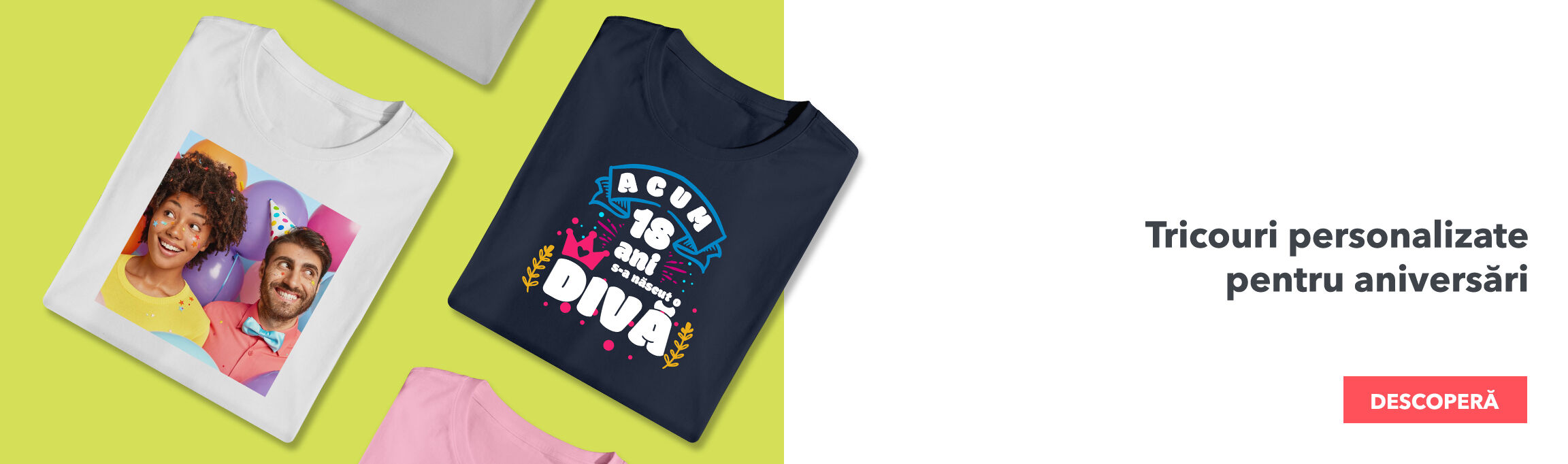 Персонализирани тениски за годишнини