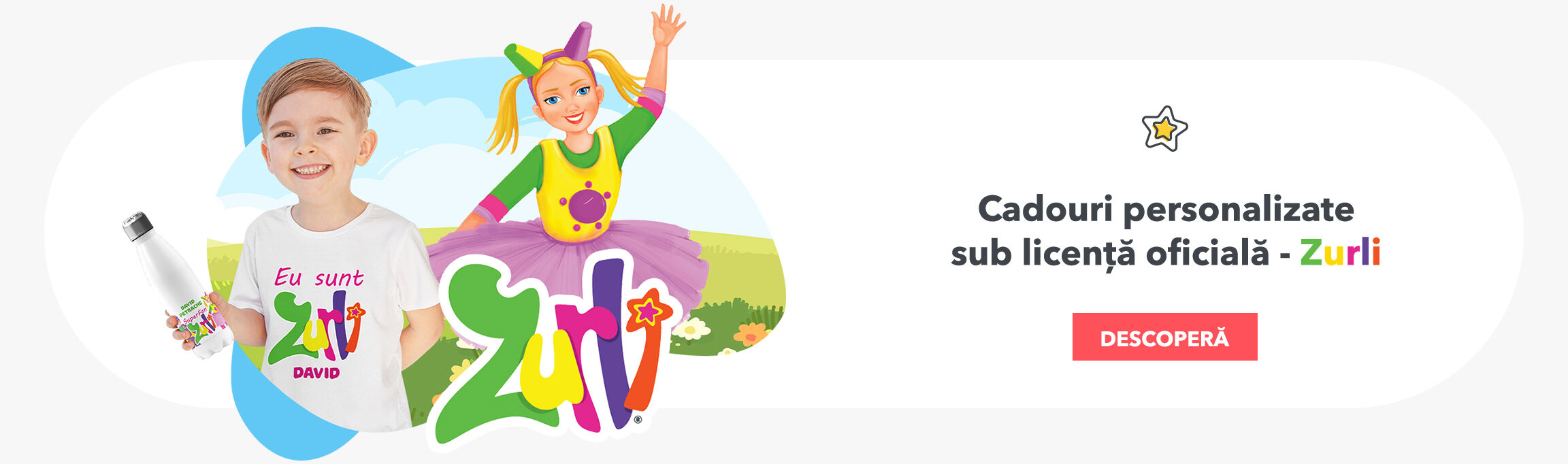 Персонализирани подаръци с официална лицензия - Zurli