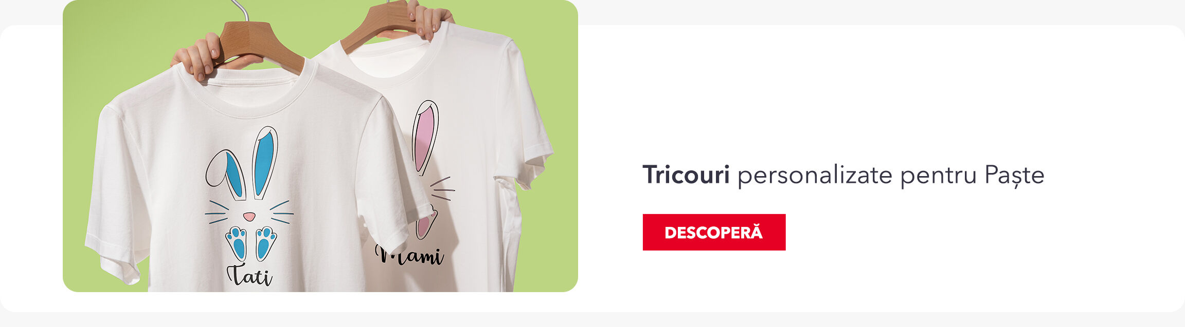 Mini ciocolată personalizată de Paște