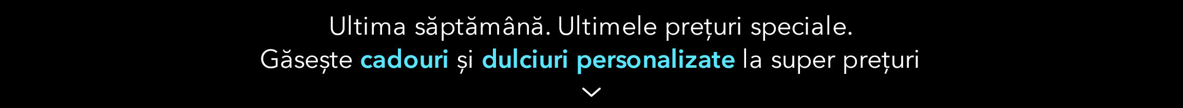 Черна седмица - До 50% отстъпка за сладки подаръци