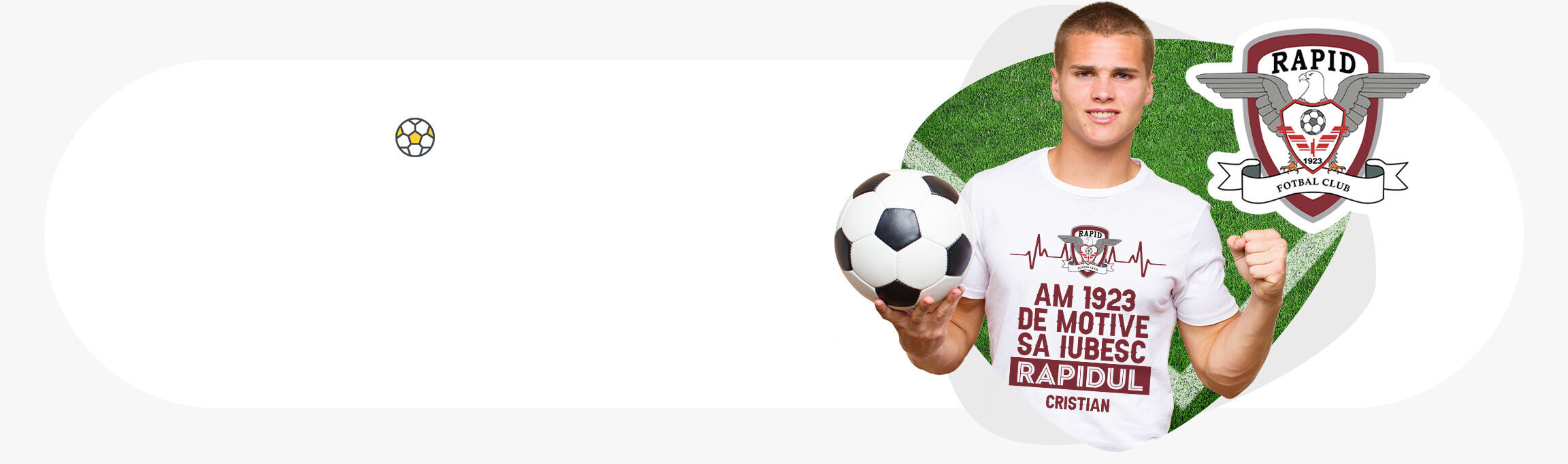Персонализирани подаръци с официална лицензия - FC Rapid 1923 Букурещ
