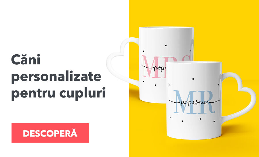 Căni personalizate pentru aniversare relație