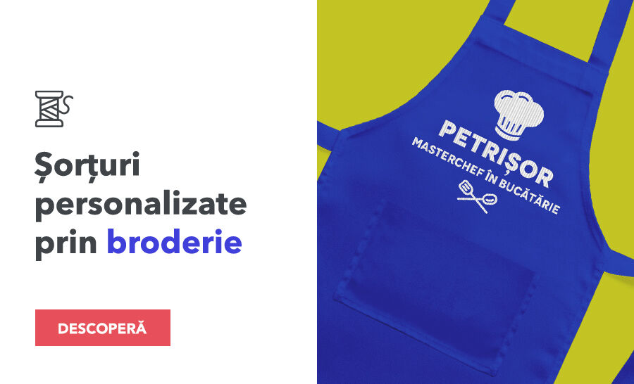 Sorțuri personalizate prin broderie