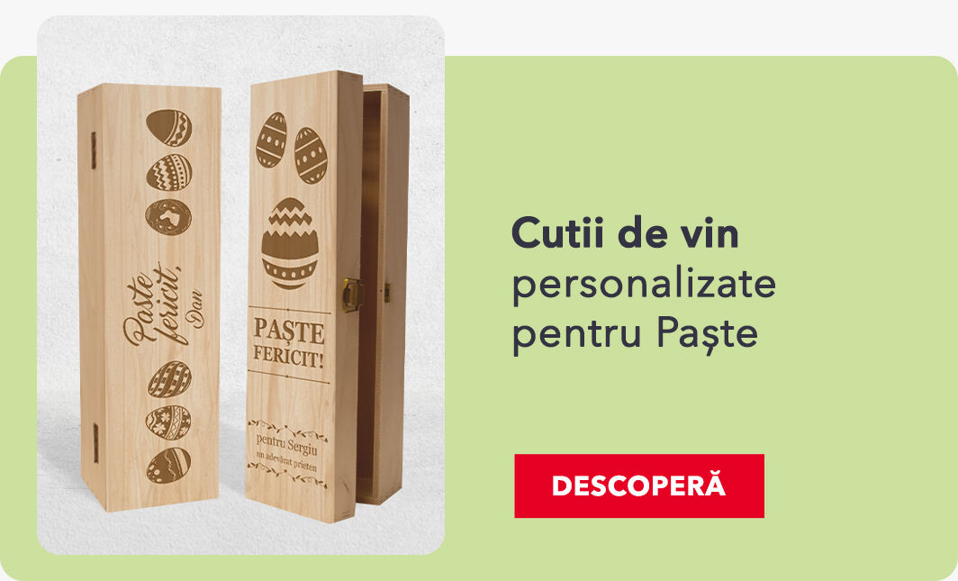 Mini ciocolată personalizată de Paște