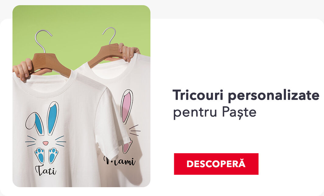 Mini ciocolată personalizată de Paște
