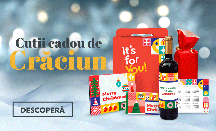 Подаръчни кутии с коледни продукти