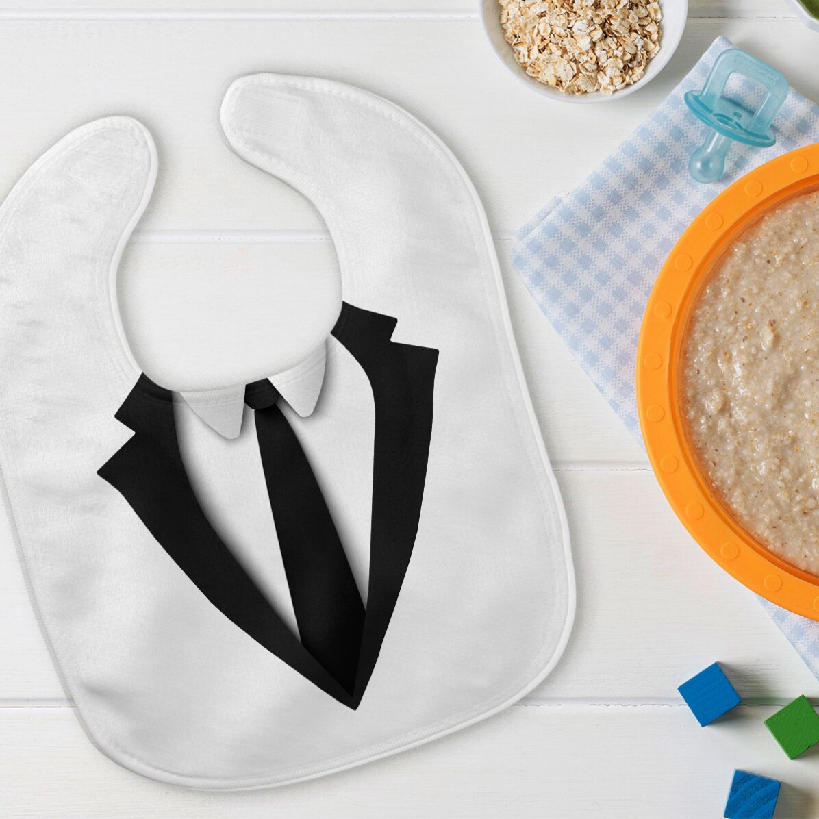 Bavețică bebe personalizată - Baby Boss