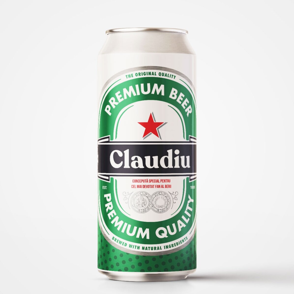 Bere la doză personalizată cu text - Cel mai devotat fan al berii 