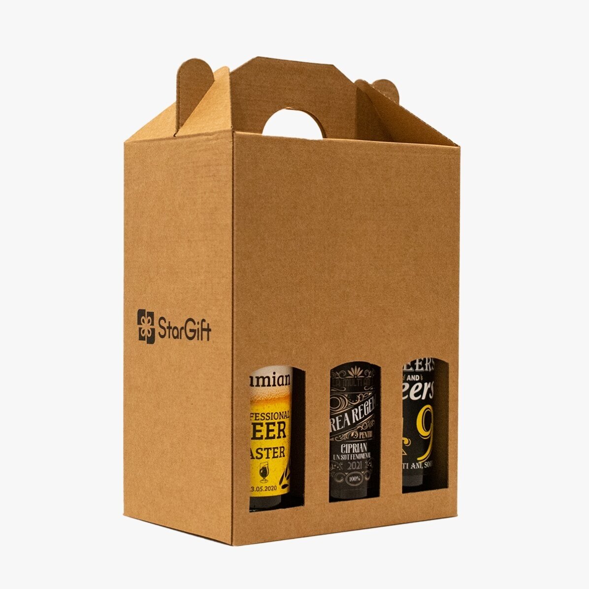 Bere la doză personalizată cu text - Lucky Beer