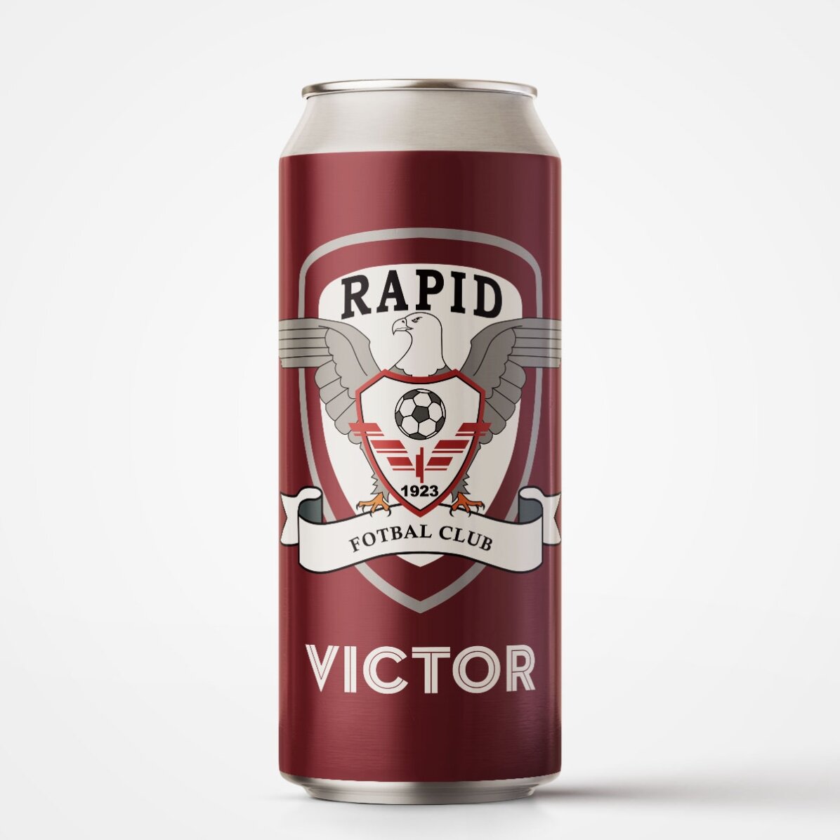 Bere la doză FC Rapid personalizată cu nume