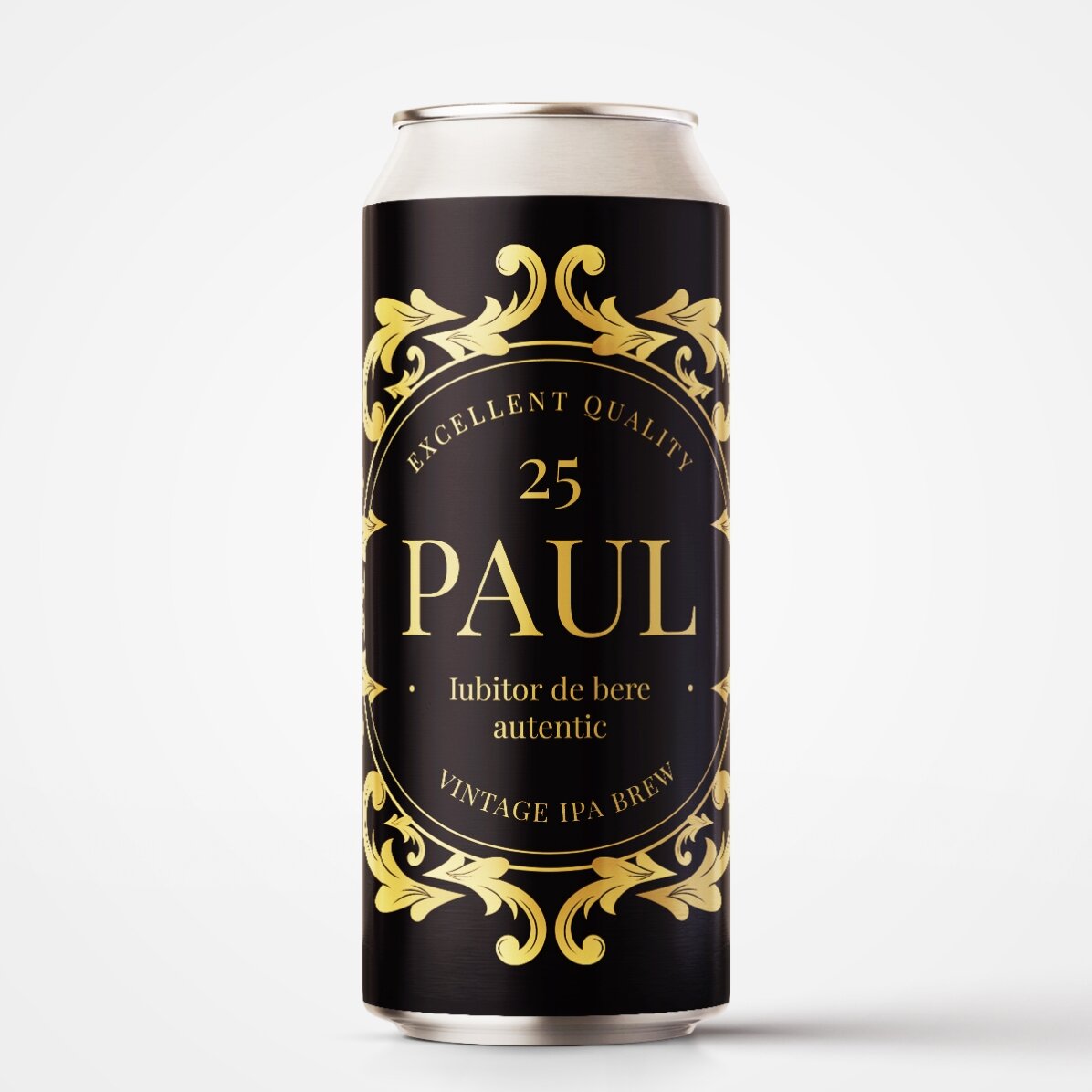 Bere la doză personalizată cu text - Iubitor de bere