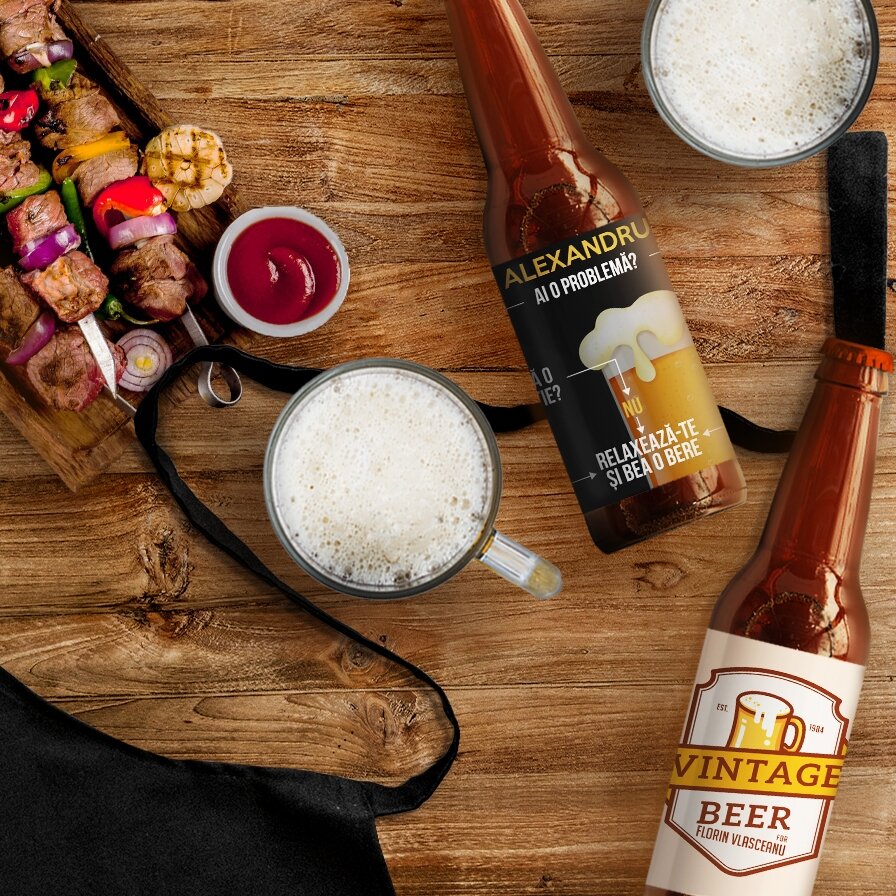 Bere personalizată pentru el