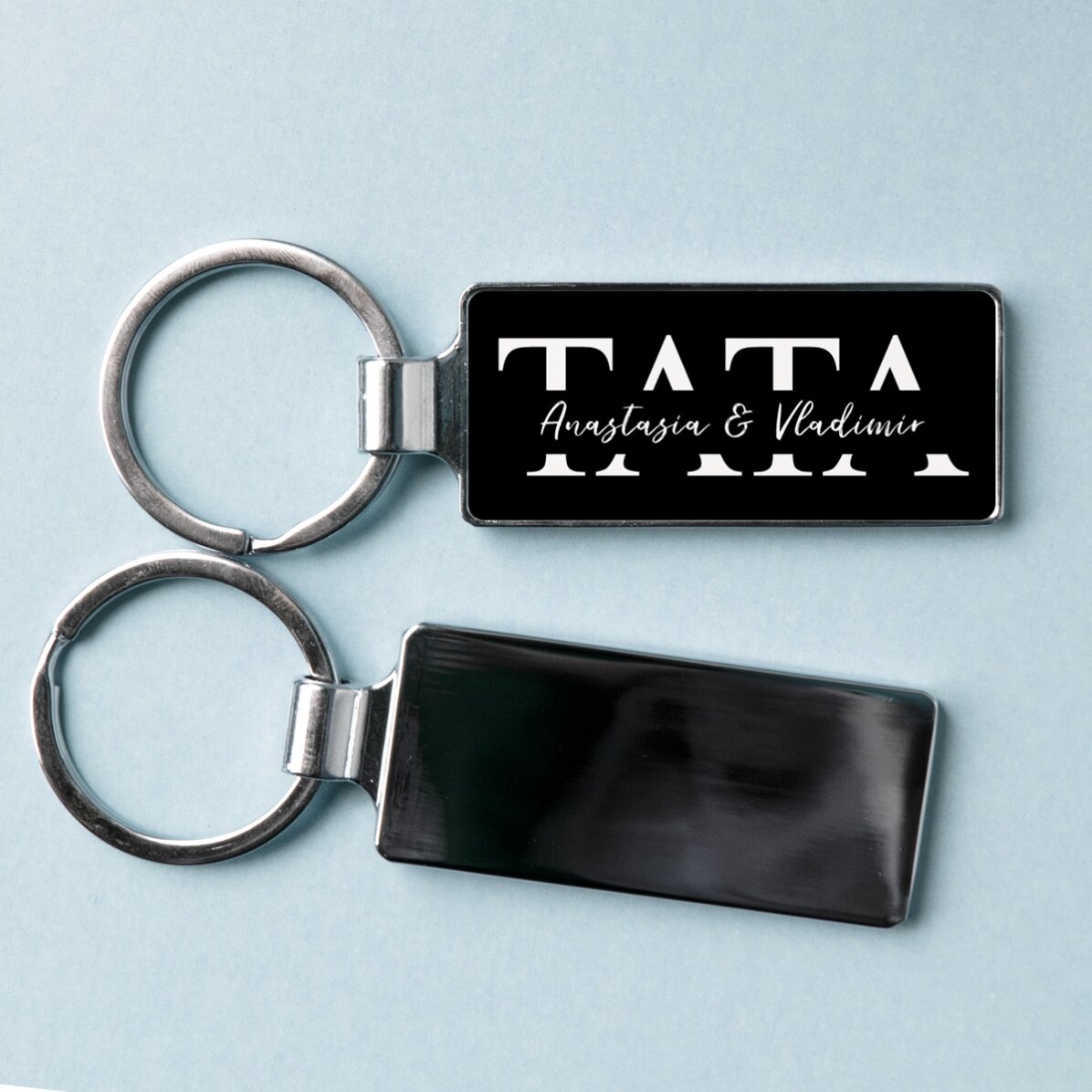 Breloc personalizat cu mesaj pentru tată