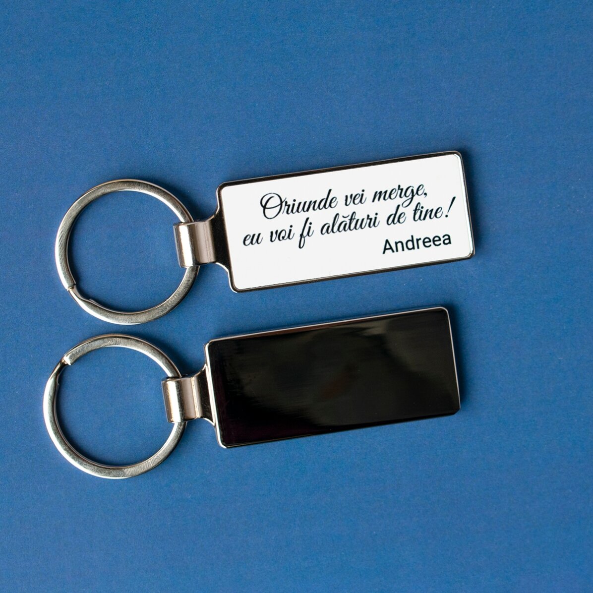 Breloc personalizat cu mesaj