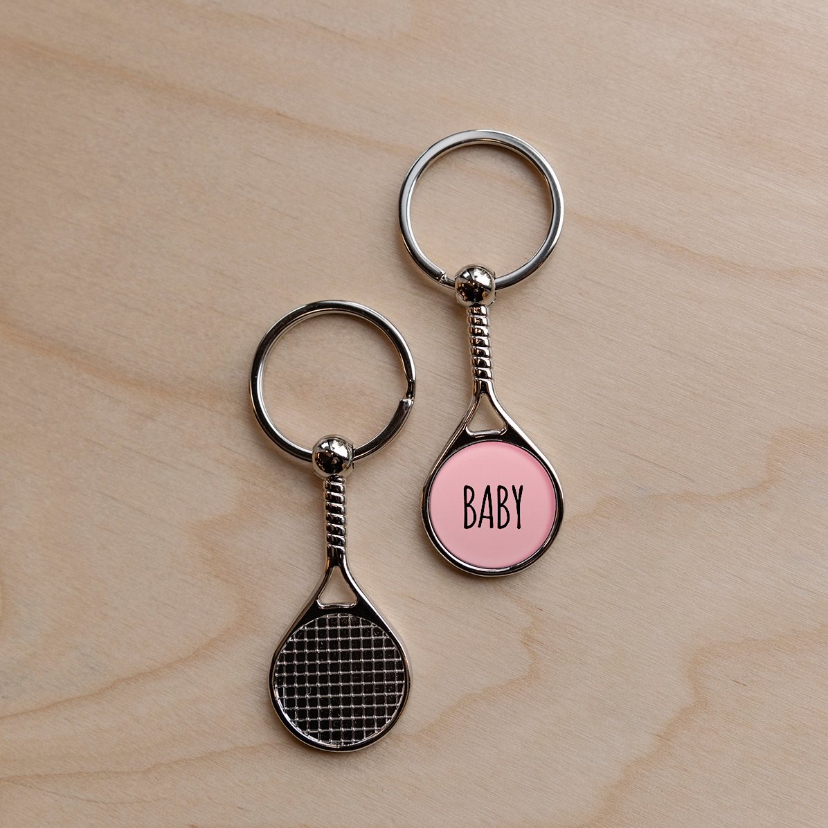 Breloc personalizat cu text - Baby