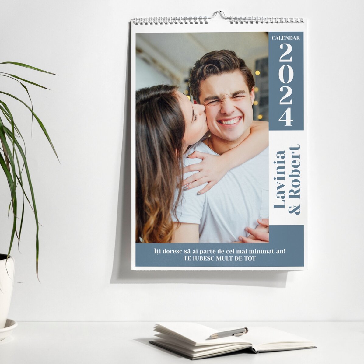Calendar personalizat cu poze și mesaje - Zile speciale