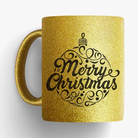 Cană personalizată cu mesaj - Glob Merry Christmas