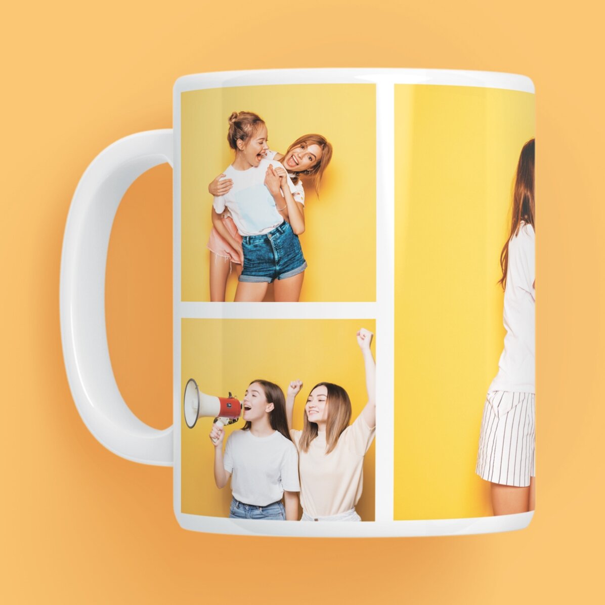 Cană personalizată cu 5 poze