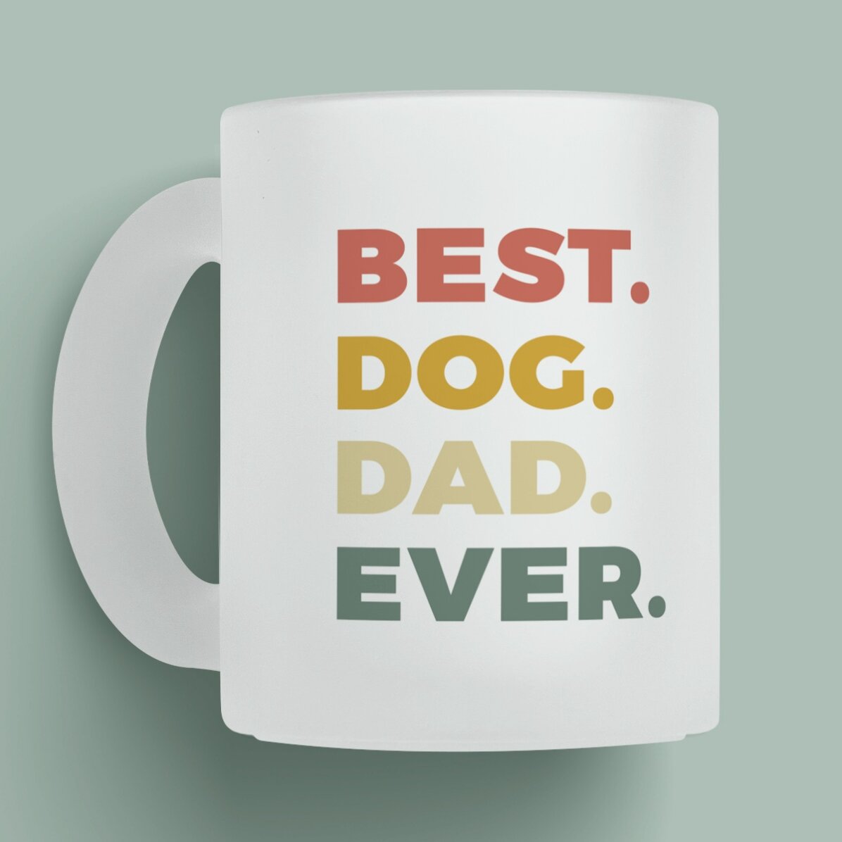 Cană mată personalizată cu poză și text - Best