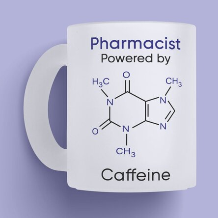 Cană mată personalizată cu text - Farmacist