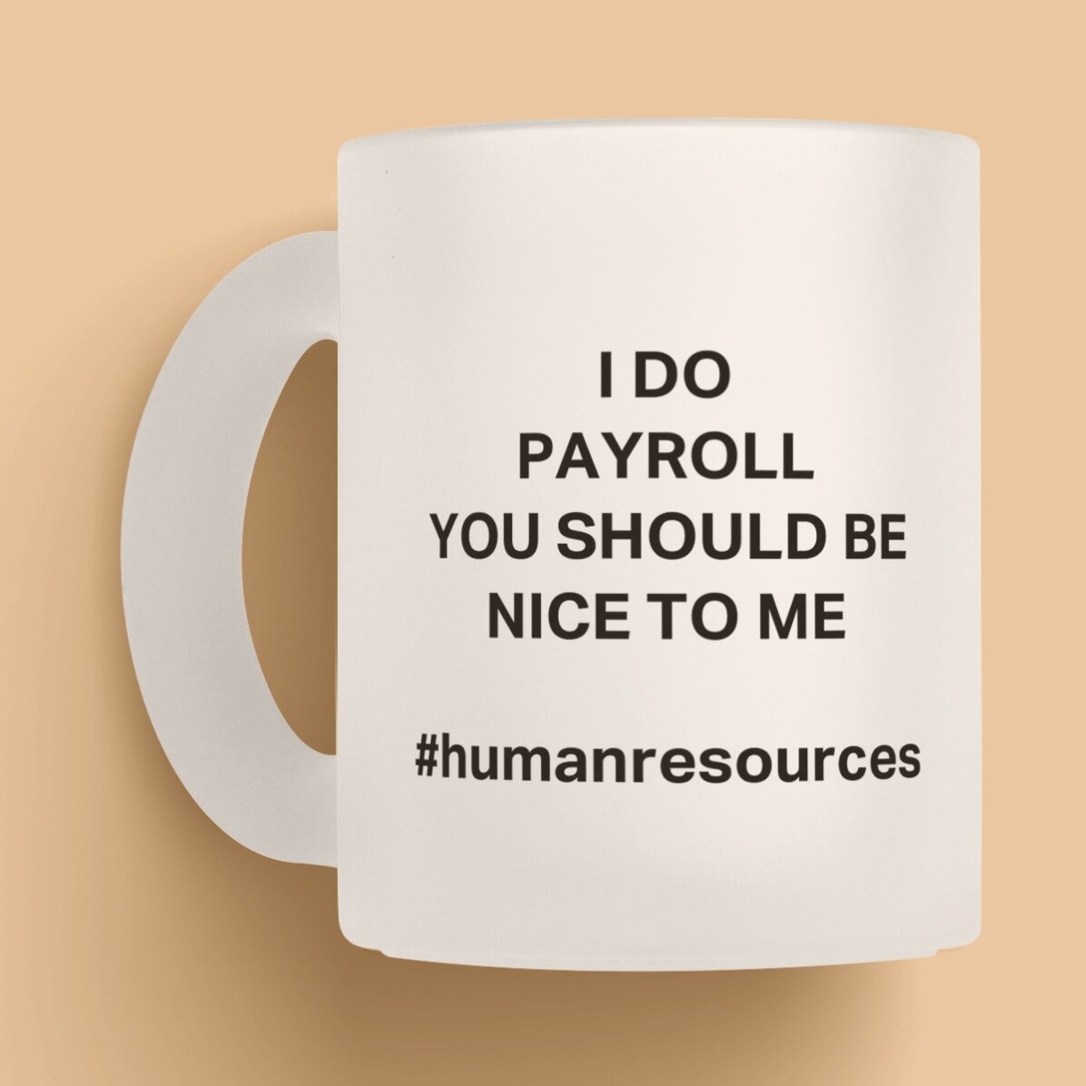 Cană mată personalizată cu text - HR 