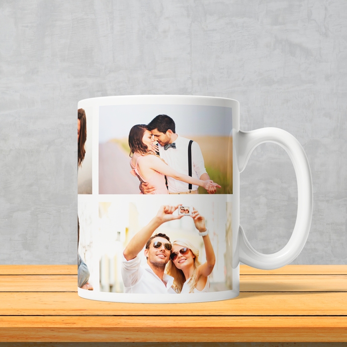 Cană personalizată cu 6 poze love 