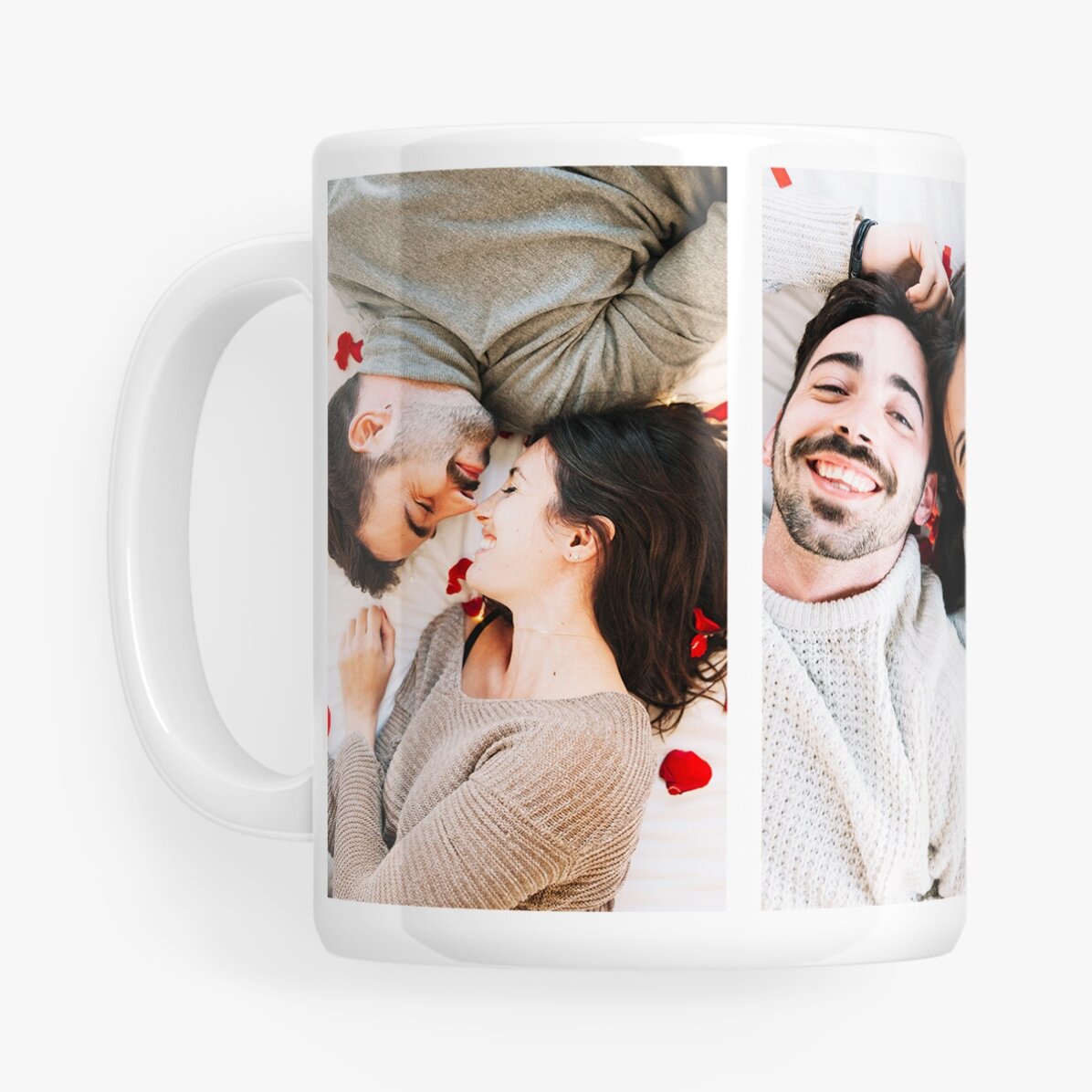 Cană personalizată cu 4 poze