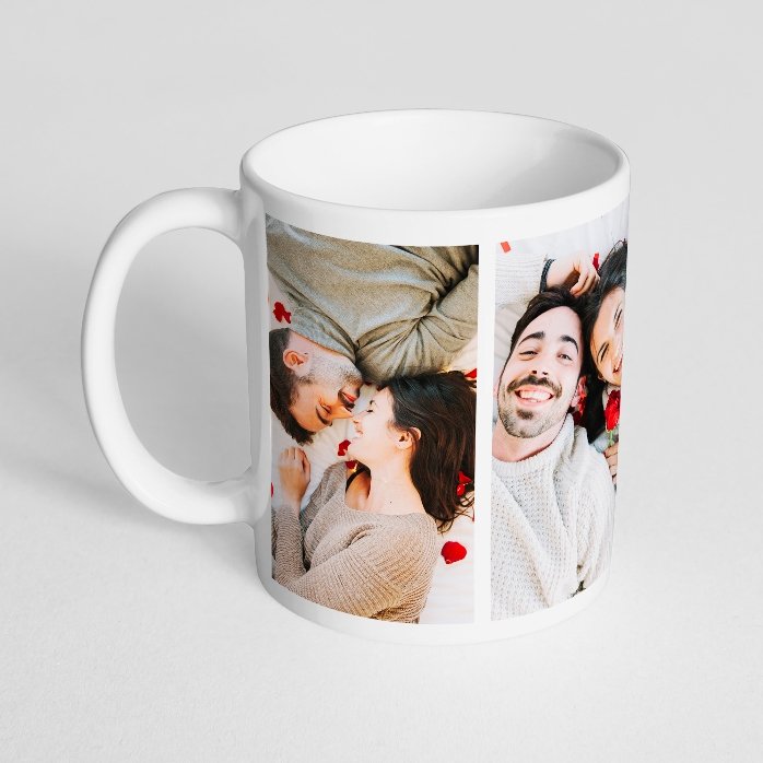 Cană personalizată cu 4 poze