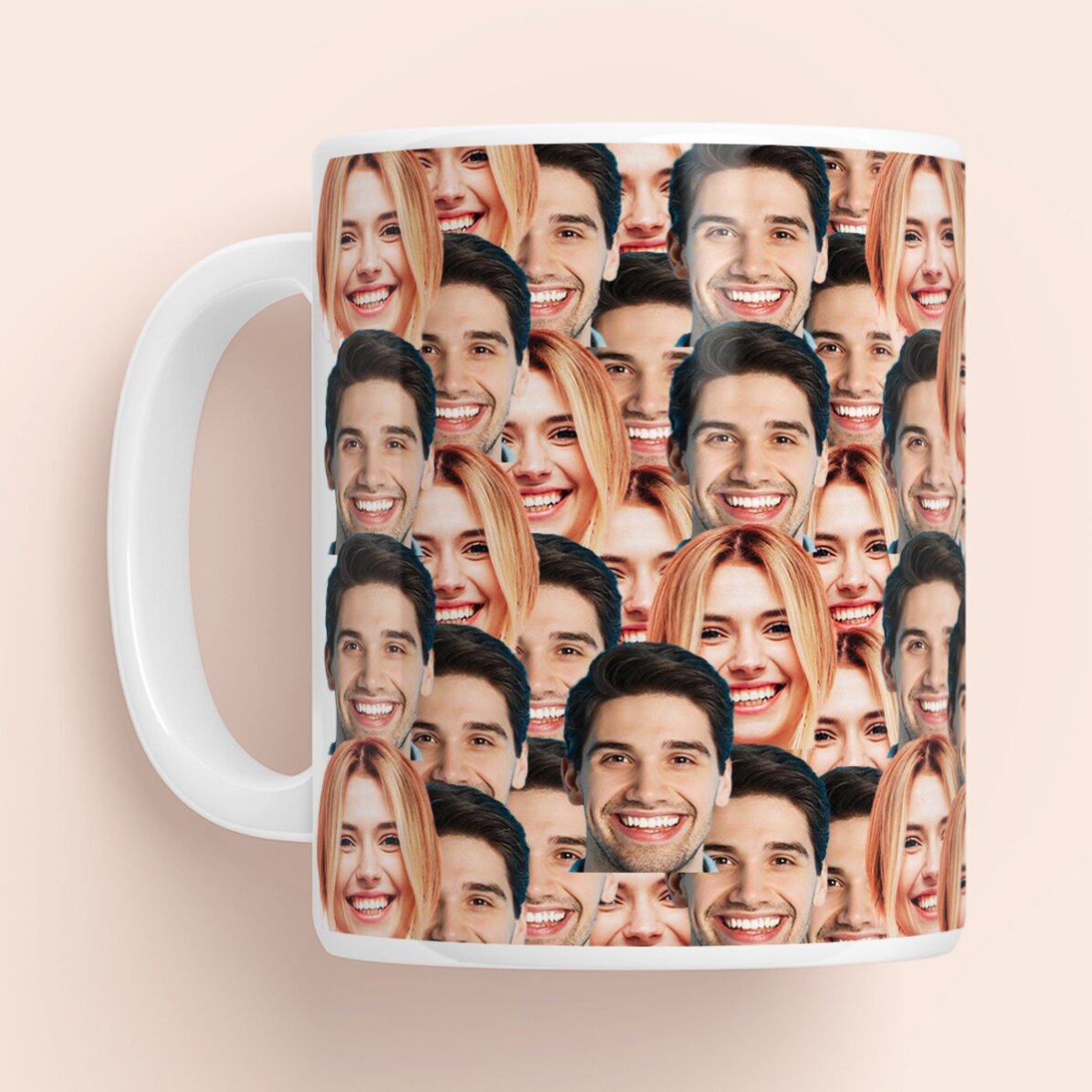 Cană personalizată cu colaj de 2 poze