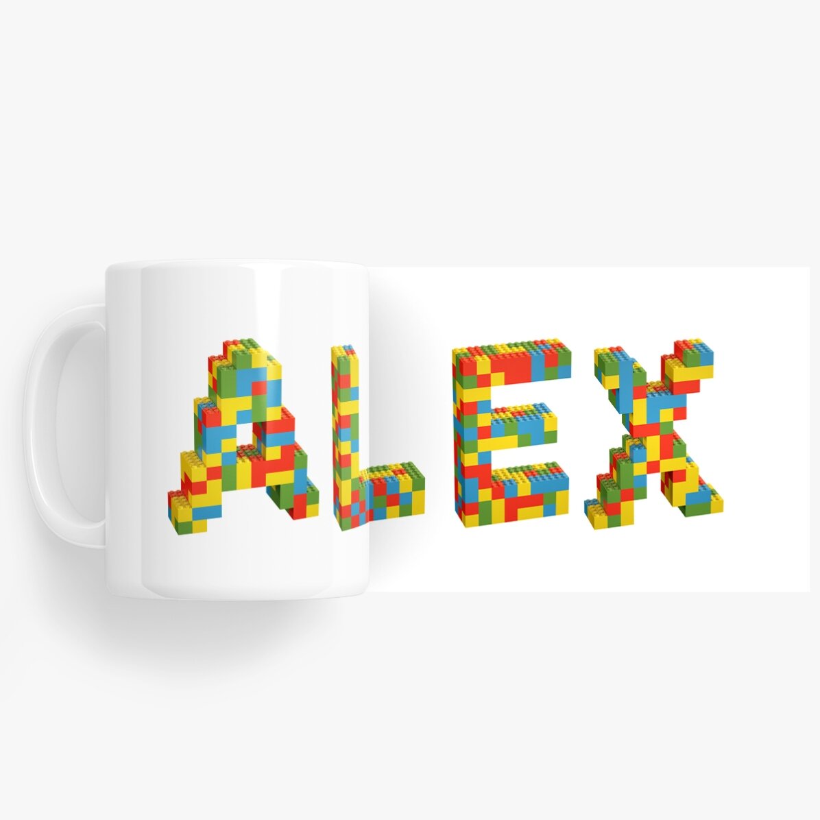 Cană personalizată cu nume - Lego