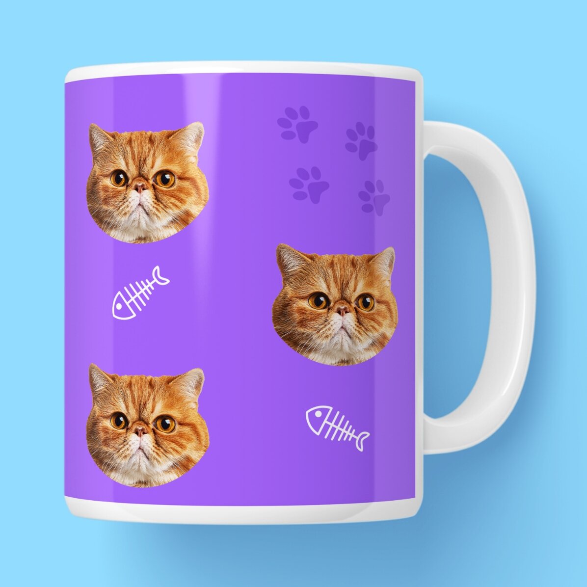 Cană personalizată cu o poză - Cat