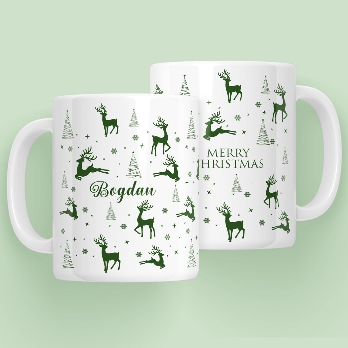 Cană personalizată cu text - Christmas