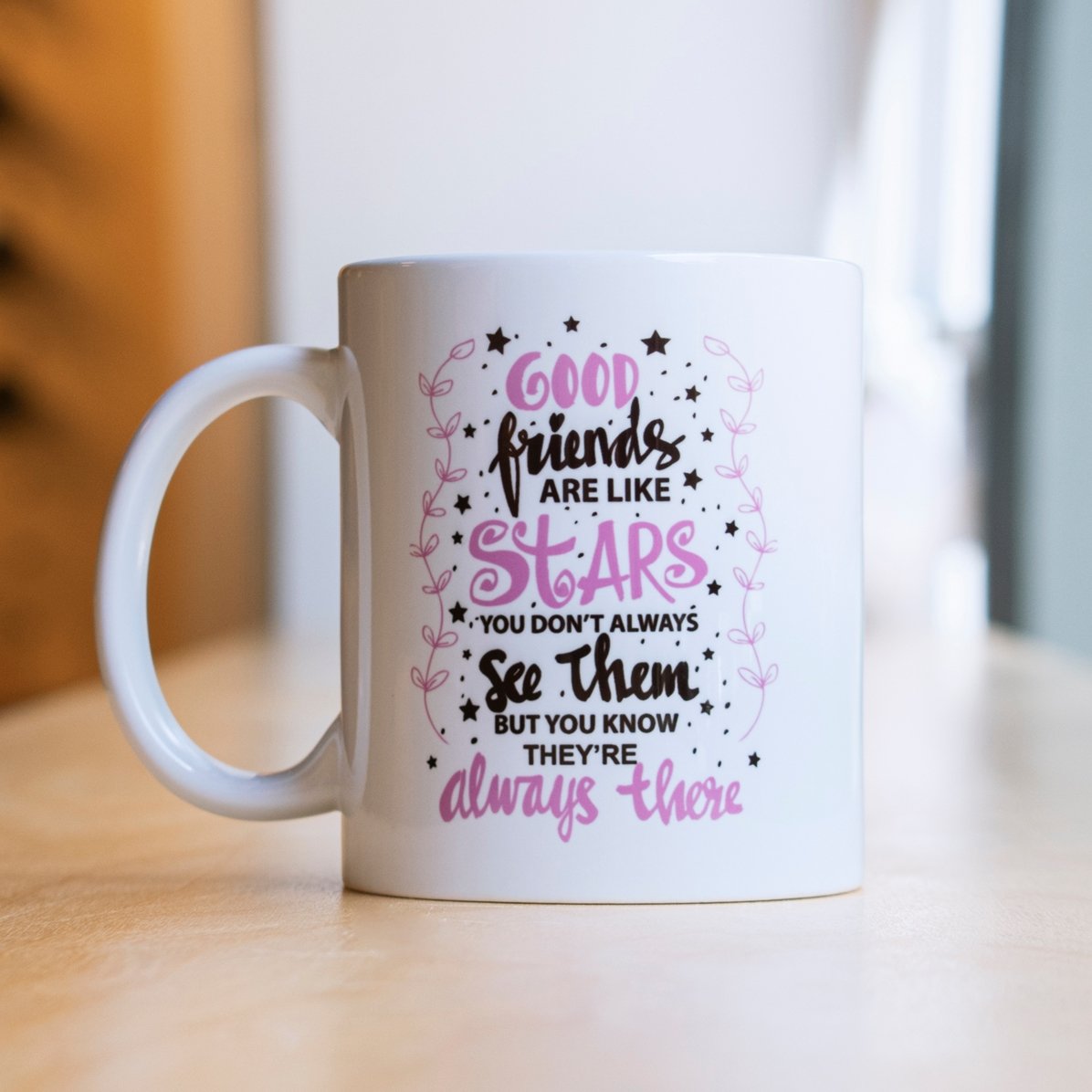 Cană personalizată cu text - Good friends