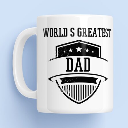 Cană personalizată cu text - Greatest Dad