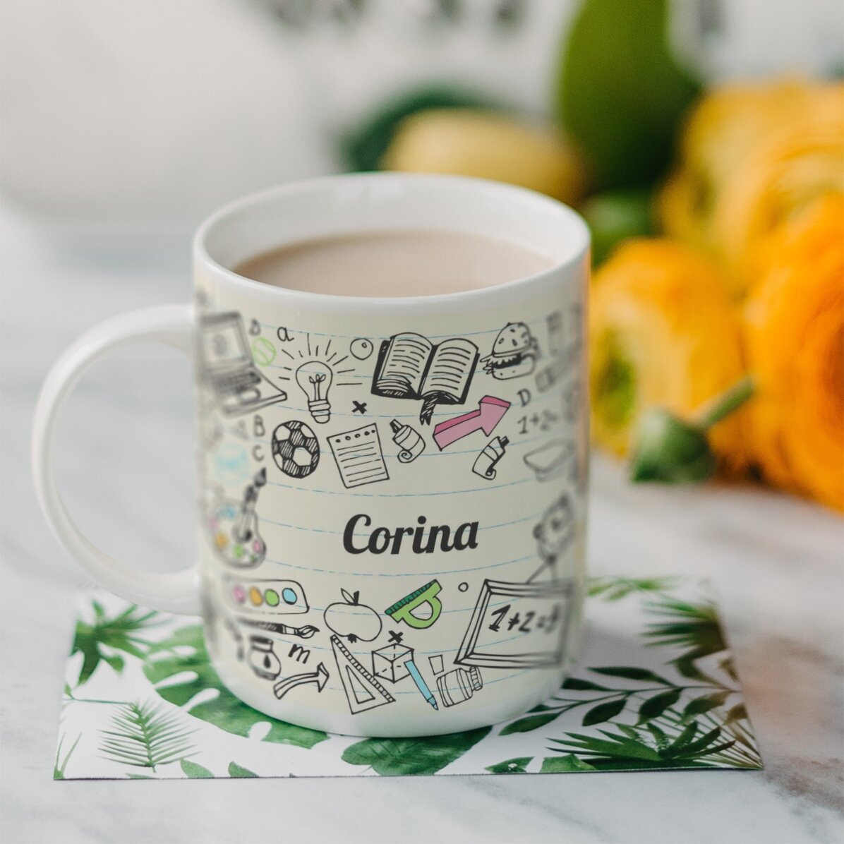 Cană personalizată cu text - Teachers