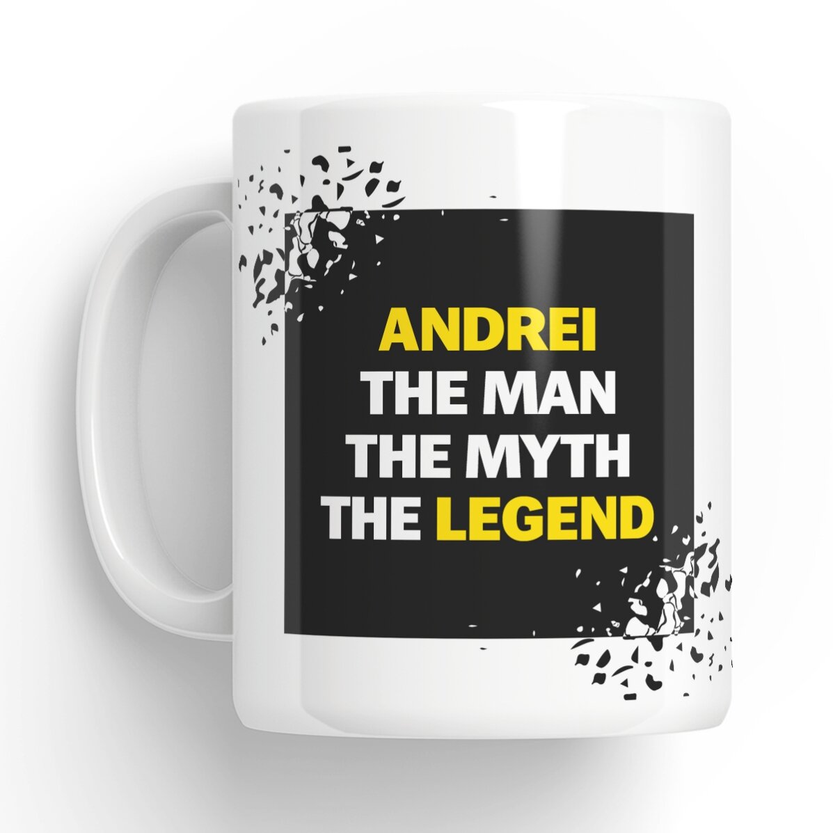 Cană personalizată cu text - The Legend