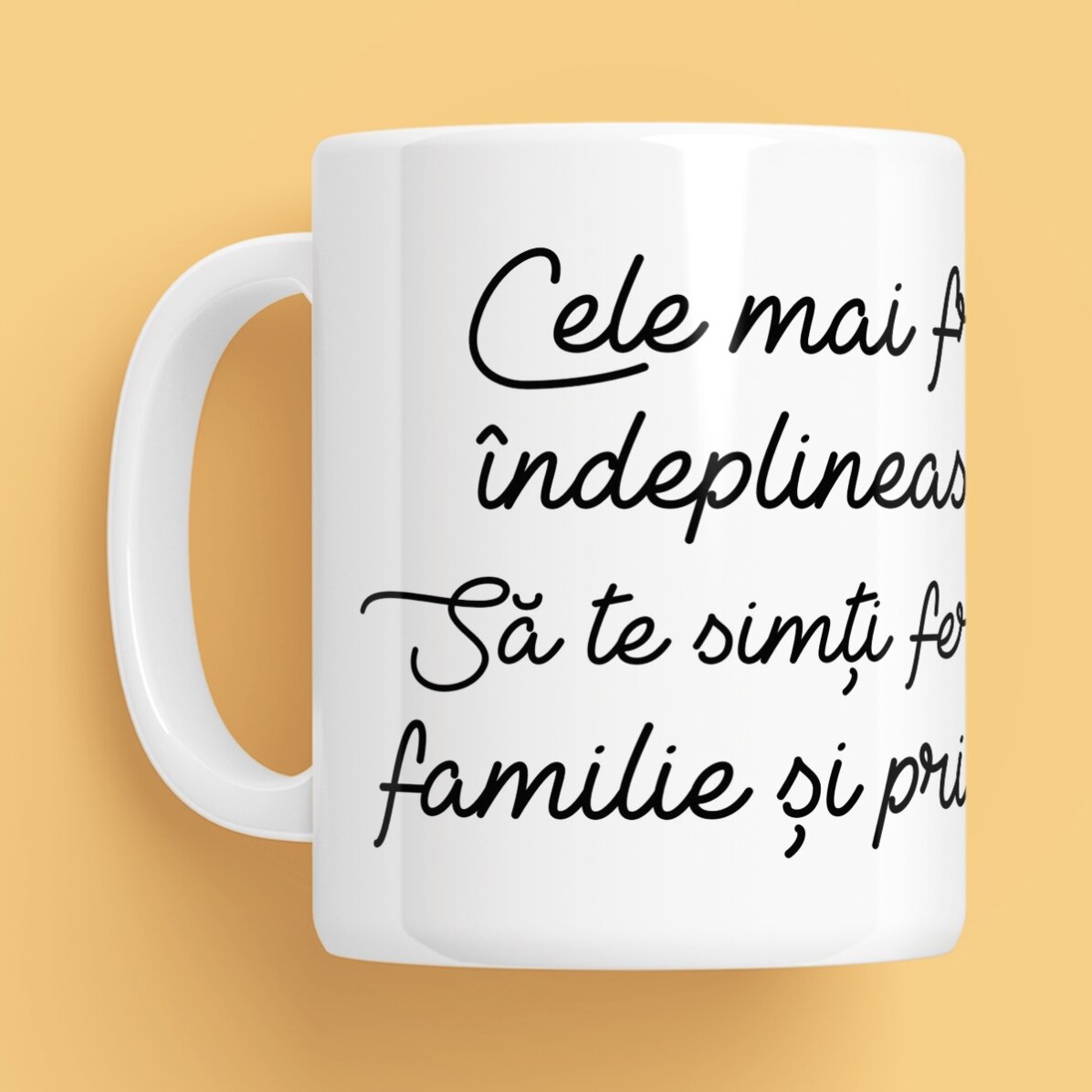 Cană personalizată cu text