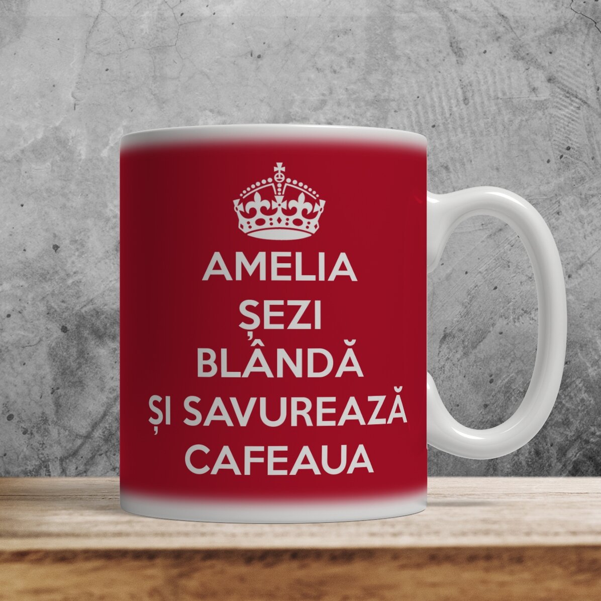 Cană personalizată - KEEP CALM AND RELAX