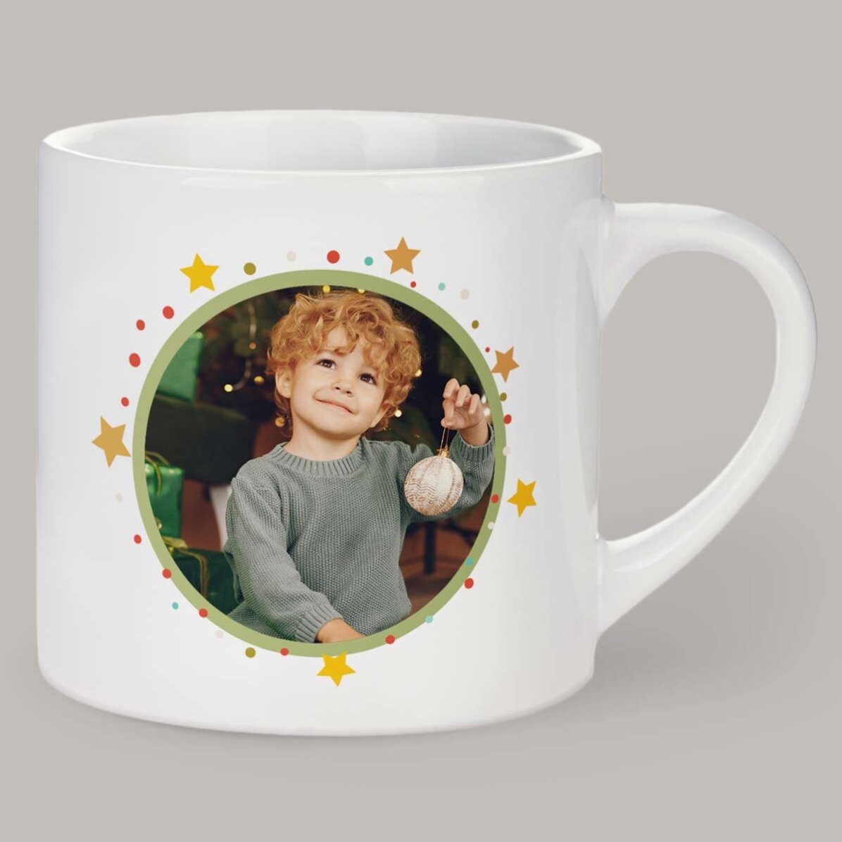 Cană personalizată pentru copii cu o poză - Merry Christmas