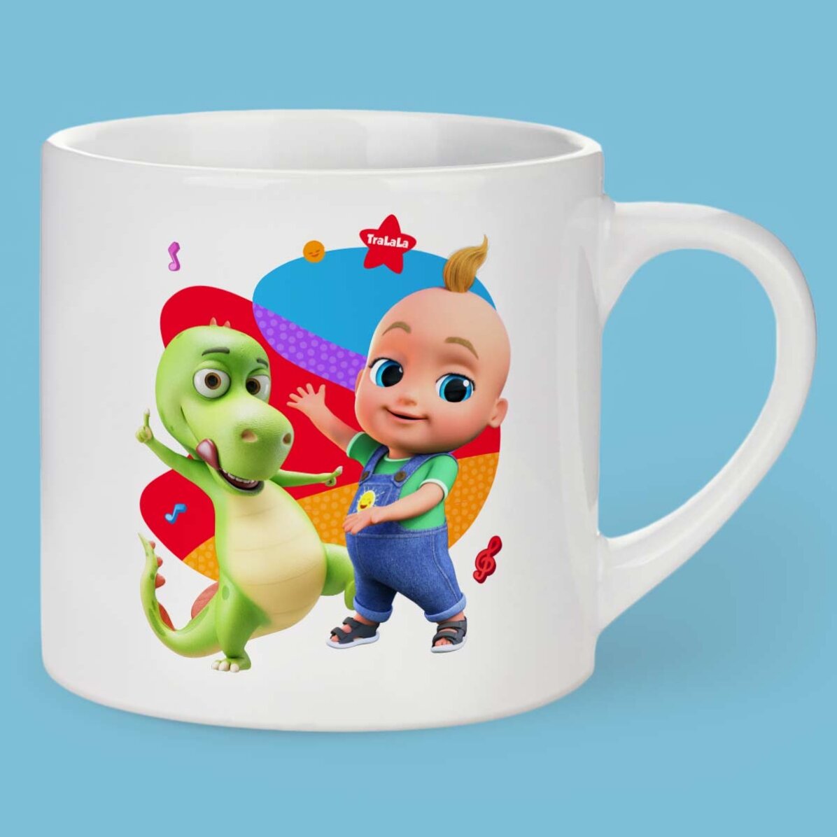 Cană personalizată pentru copii cu text - TraLaLa